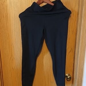 Elegant Navy Women's Leggings